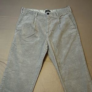 🟥[H&M] Light Grey Corduroy Pants